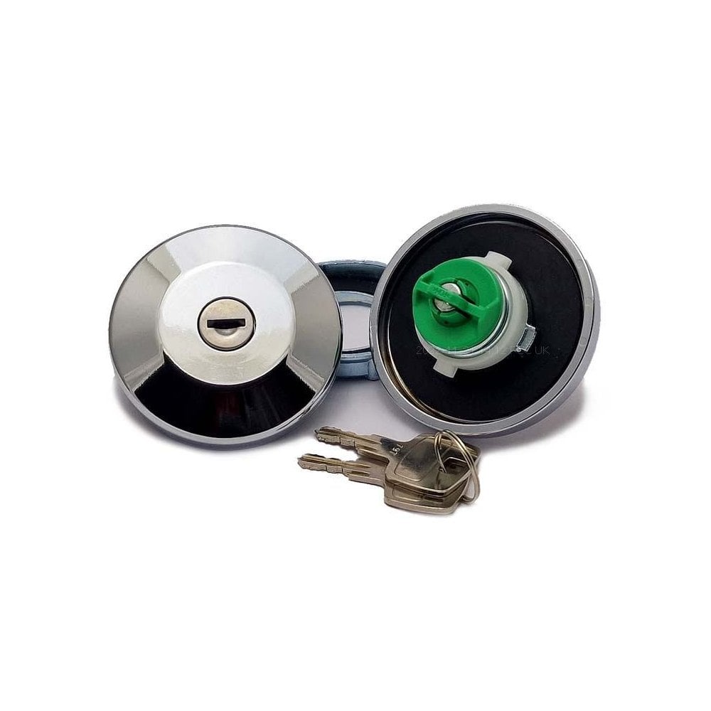 Petrol / Fuel Cap – Locking Type (Chrome)