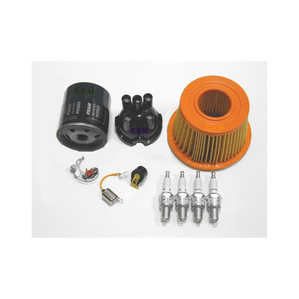 Engine Service Kit (Push-In H T Lead Type Cap & Spin-On Oil Filter) LUCAS Components - 10M100B