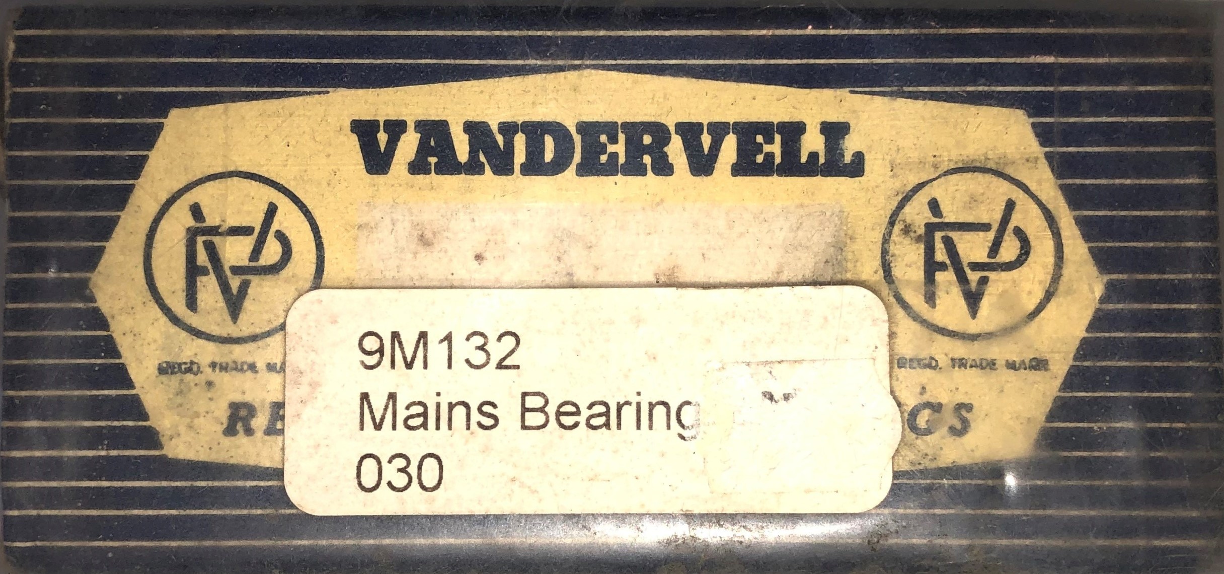 Main Bearings-803/948cc (Set) -030″ NOS