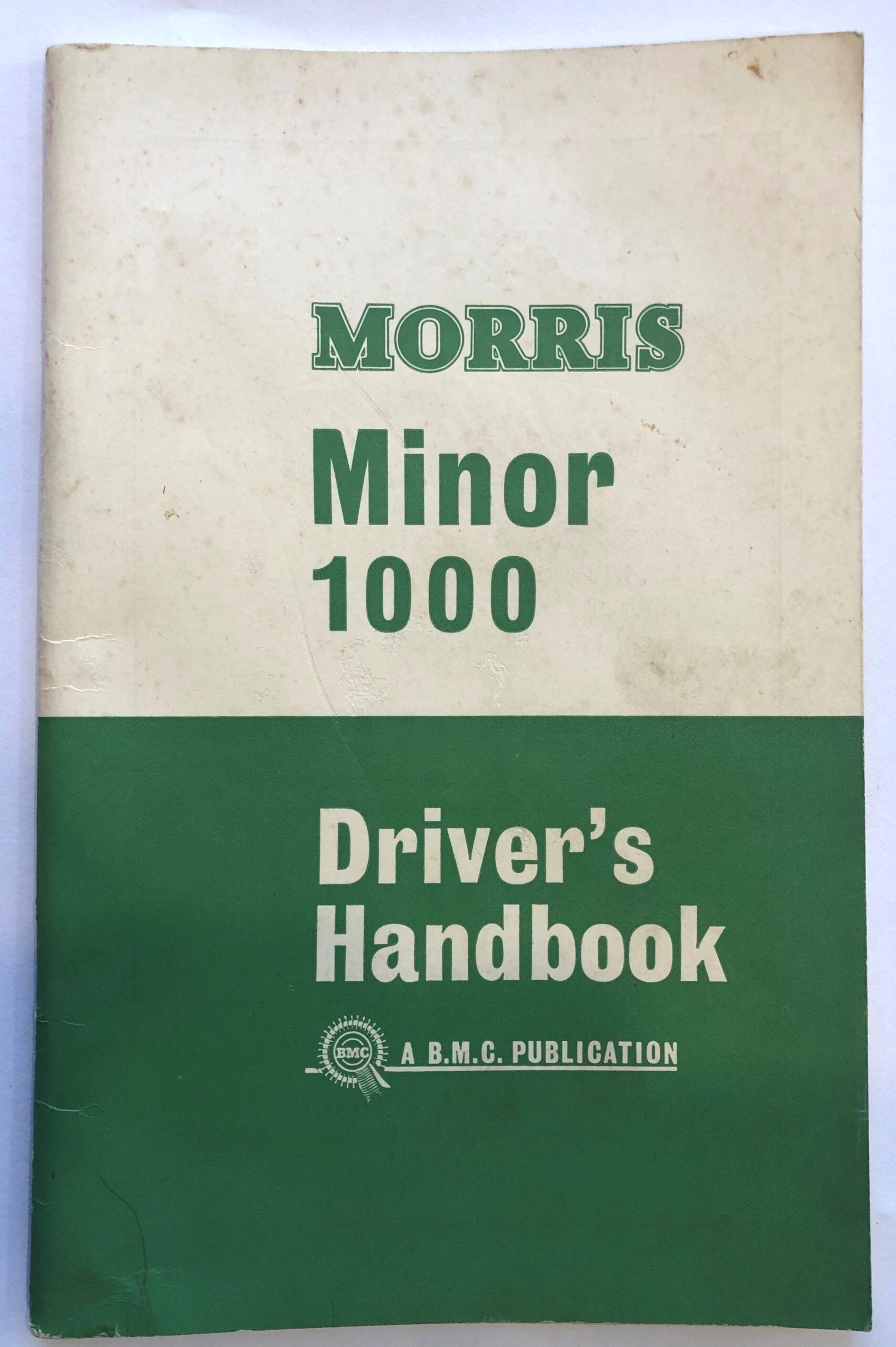 Morris Minor 1000 Drivers Handbook