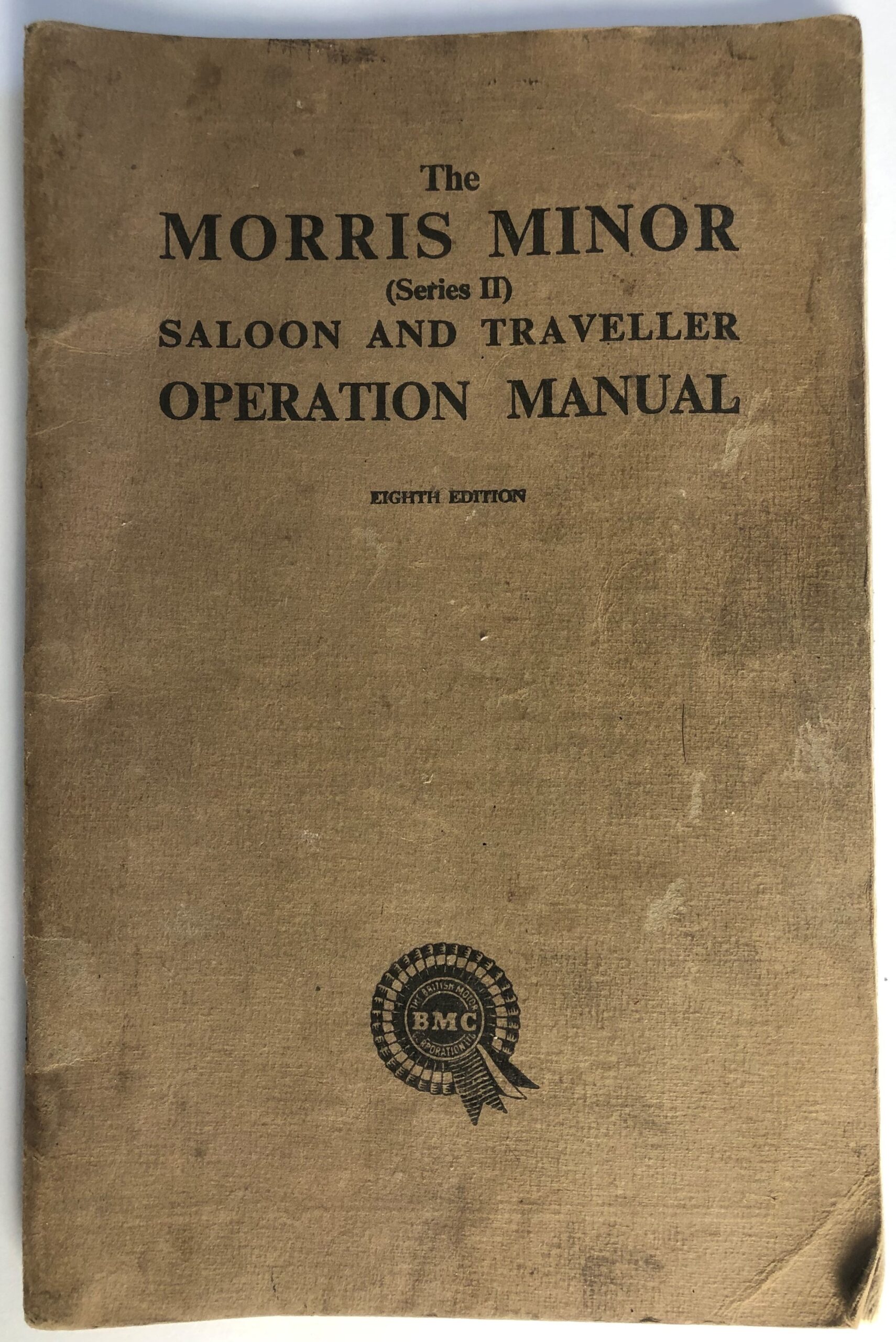 Morris Minor Series II operations Manual 8th edition