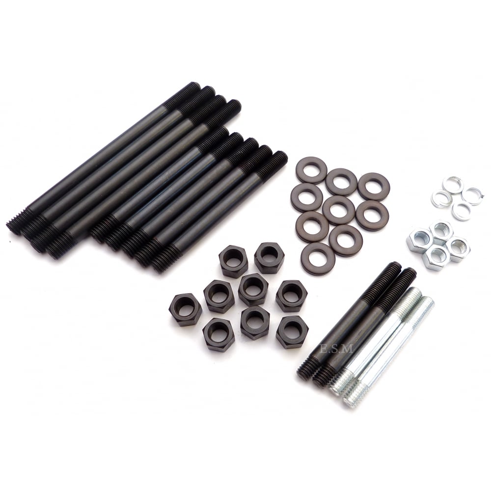 Cylinder Head Fixing Kit – O.H.V. Models (Studs, Nuts & Washers – FIX300K