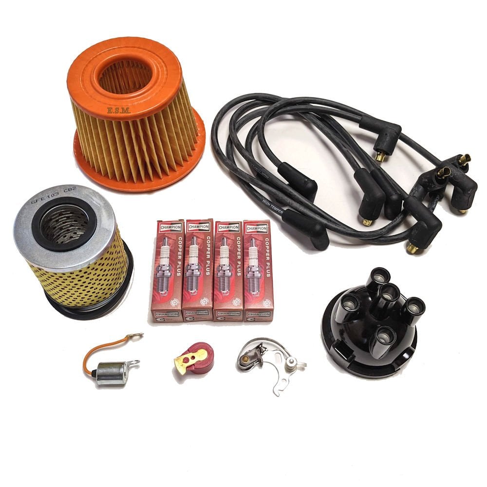 Engine Service Kit - 948/1098cc (Push-In H.T.Lead Type Cap) with H.T. Leads - LUCAS Components - 10M1001