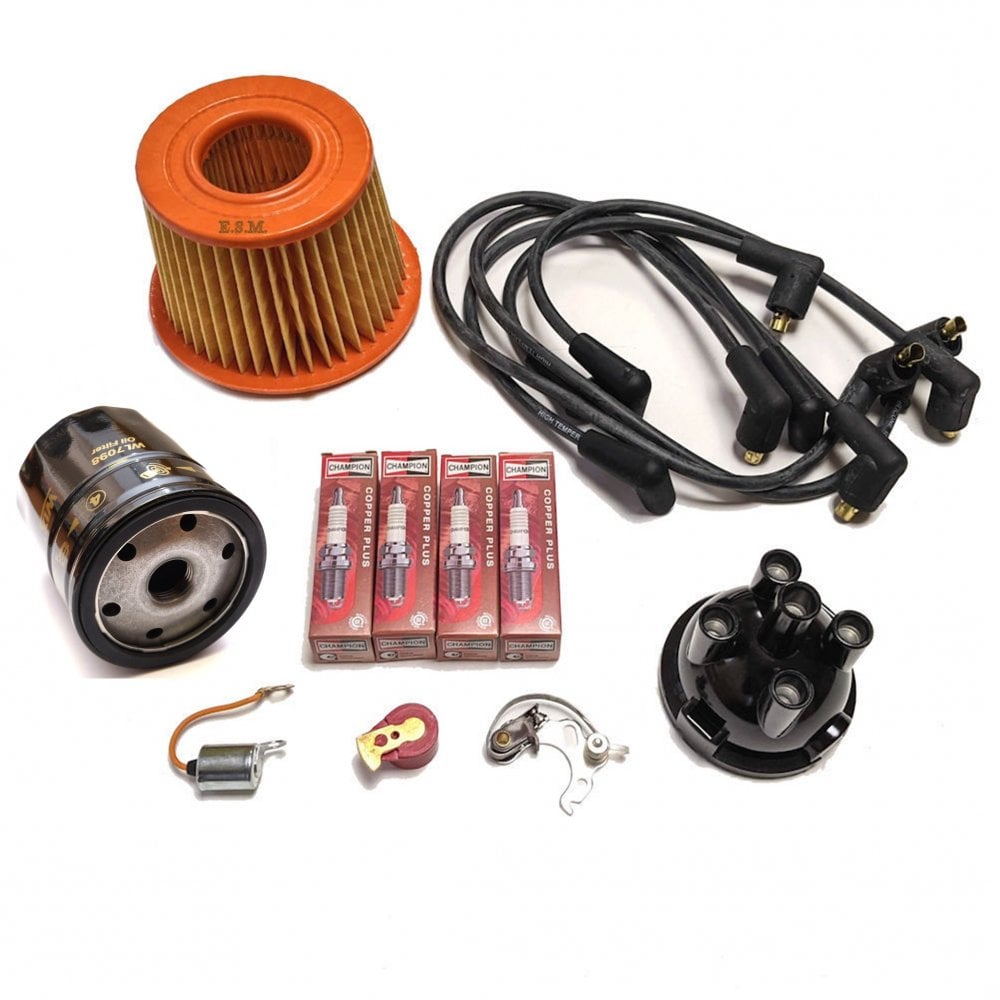 Engine Service Kit – Push-In H.T.Lead Type Cap with H.T. Leads (With Spin-On Oil Filter) – 10M1001A