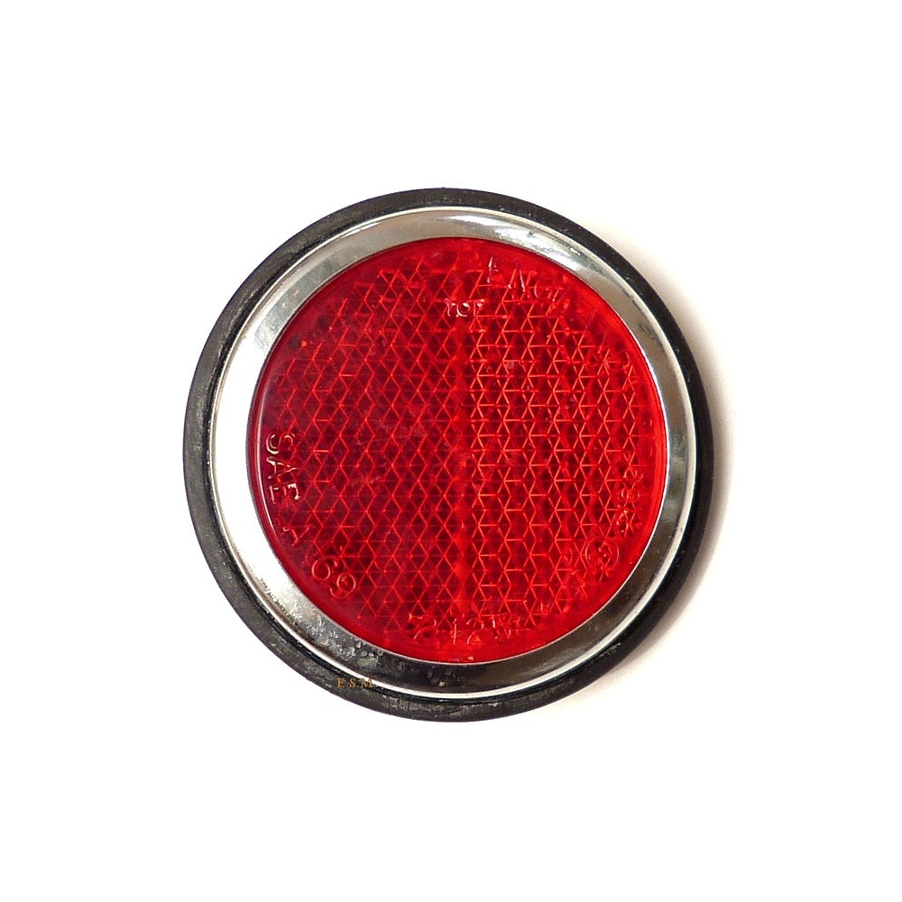 Rear Red Reflector – 2.1/2″ Round (Traveller Rear Post) – LMP150