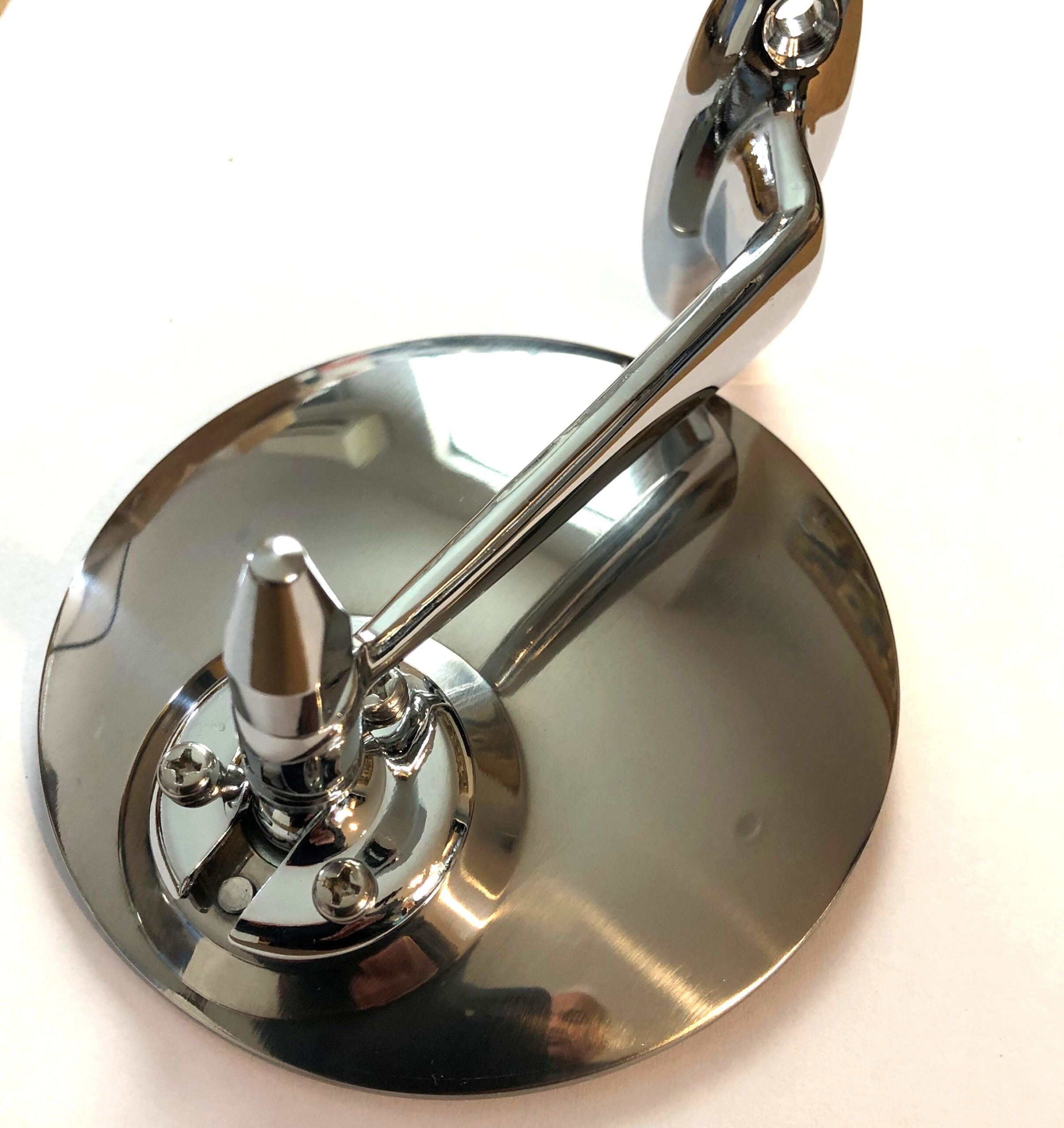 Classic Round Mirror Lucas Style. Long stem. LH of RH GAM1001x