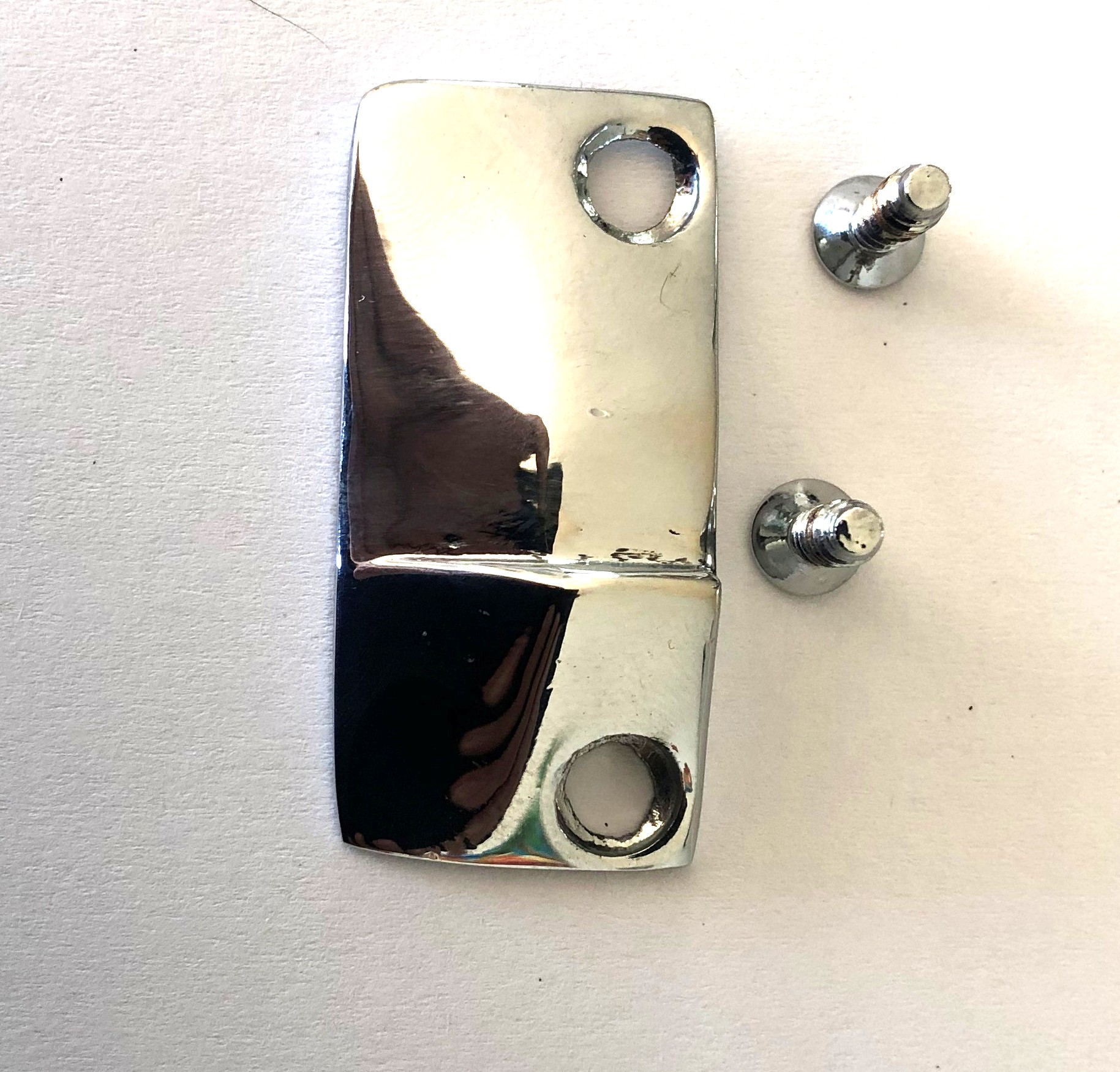 Quarterlight Window Striker Plate L/H (Re-Chromed)