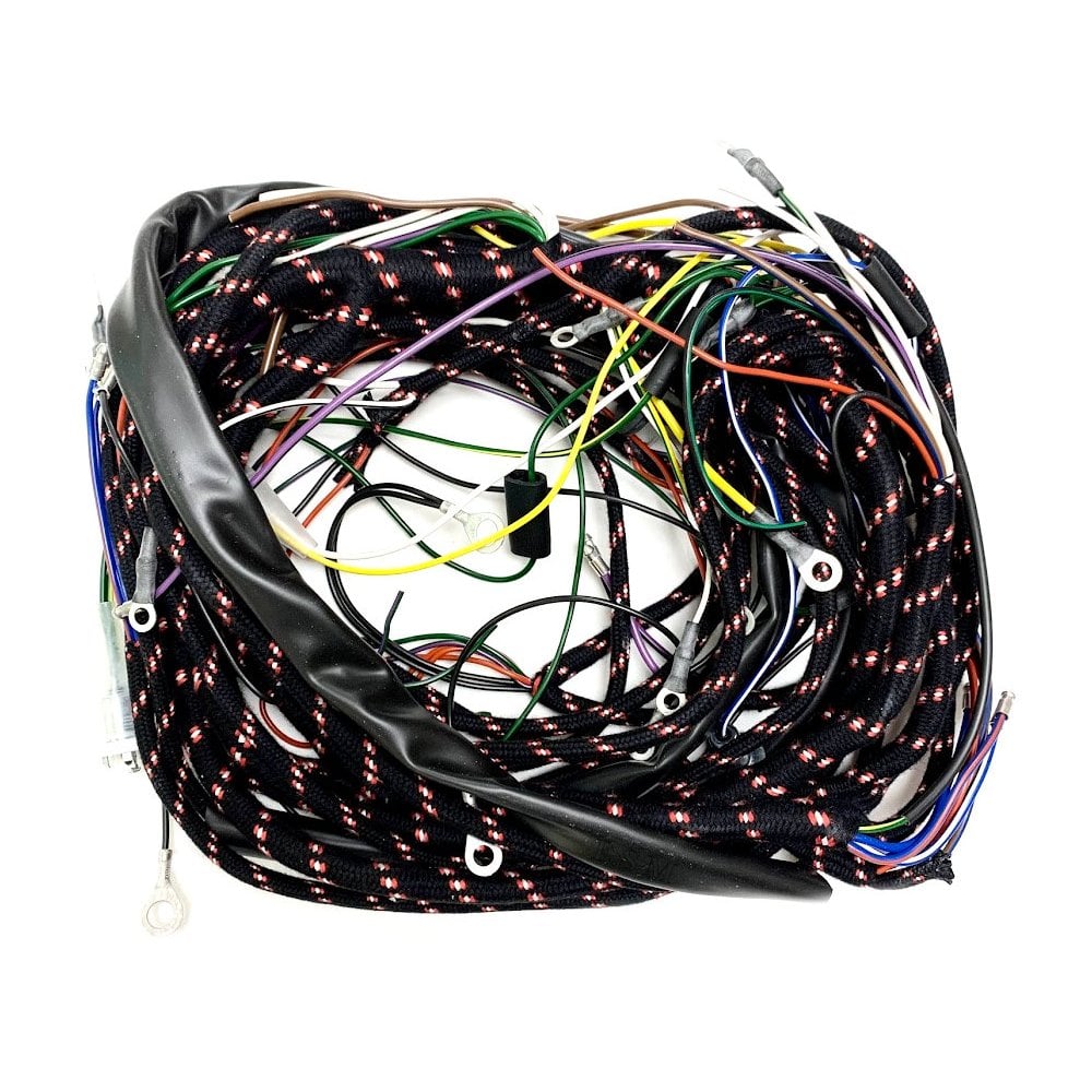 Wiring Loom – 1956 to1960 Van/Pick-Up/Traveller With 948cc Engine & No Trafficators – WRC101_102C