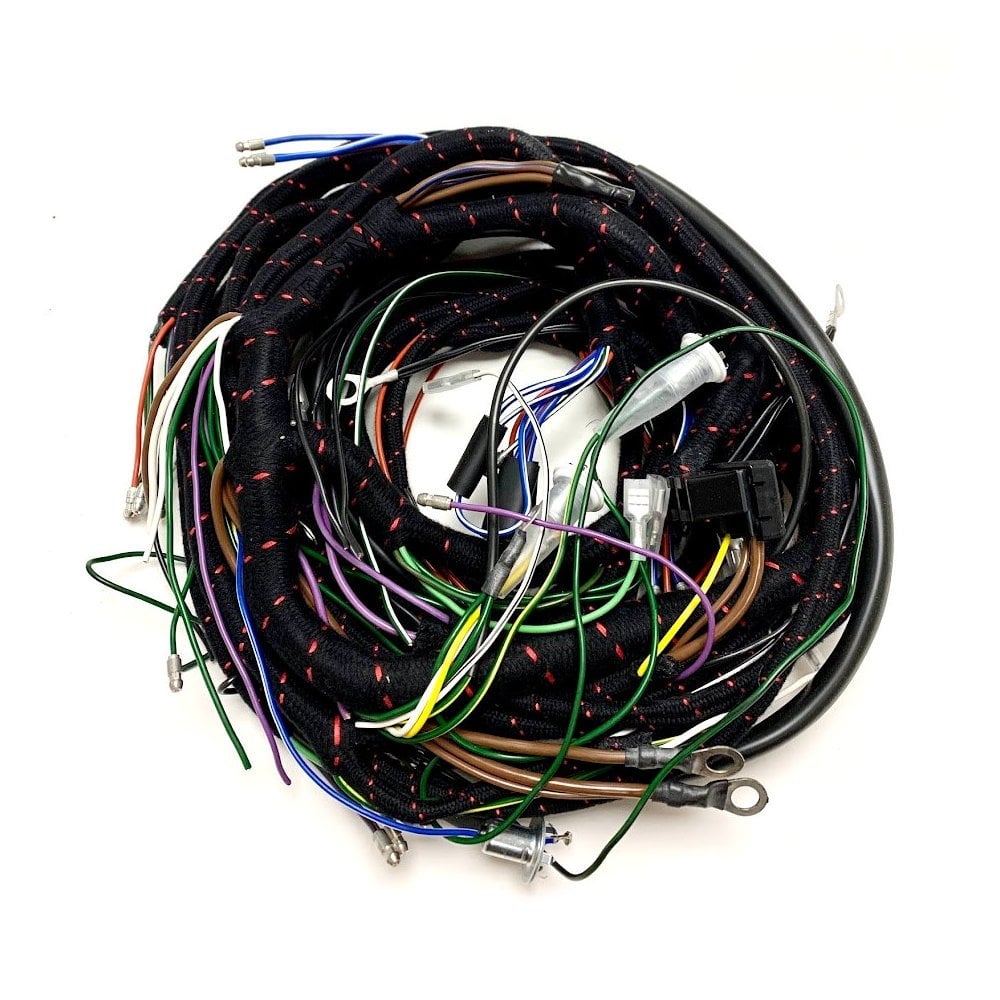 Wiring Loom – 1964 to 1965 Van/Pick-Up/Traveller With Amber Flashers & PULL START + ALTERNATOR – WRC101_434ALT
