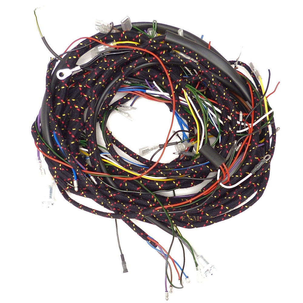 Wiring Loom – 1965 to1970 2 & 4-Door Minor1000 Chassis Number 1082280-on With Key Start – WRC101_435