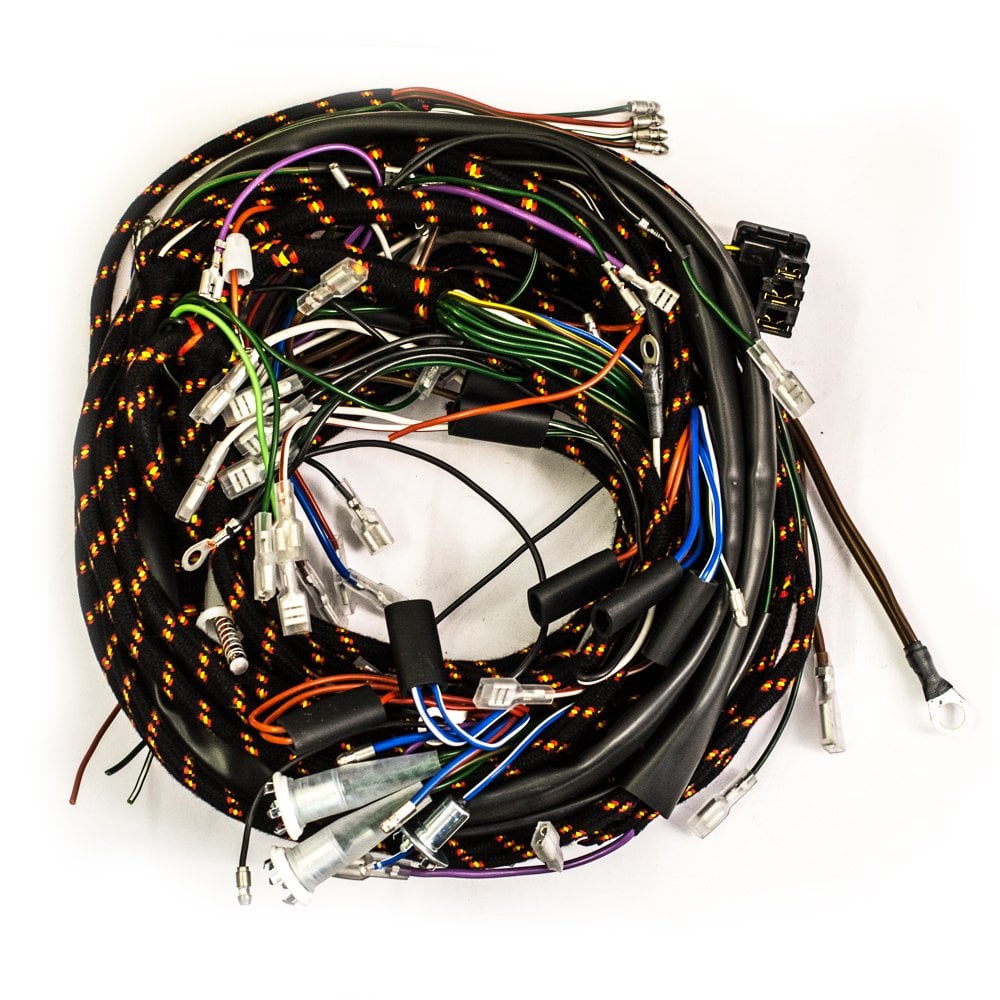 Wiring Loom – 1965 to 1970 Van/Pick-Up/Traveller With Key Start & Alternator – WRC101_472